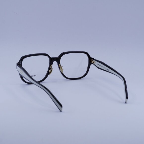 Prada PRB07VD 16K1O1 Eyeglasses Black 56mm Square Frame - Picture 10 of 11